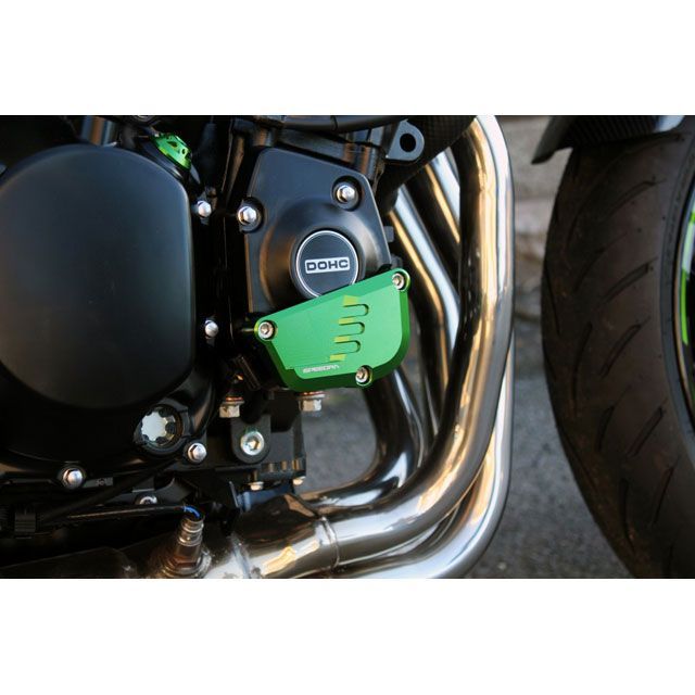 SPEEDRA Z900RS/CAFE エンジンカバー セット カラー ブラック SPEEDRA