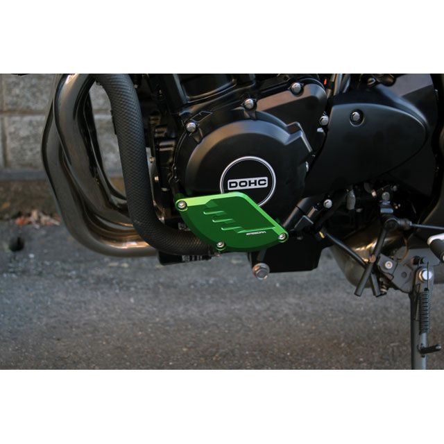 ^._.^ページ SPEEDRA Z900RS/CAFE エンジンカバー セット カラー ブラック SPEEDRA