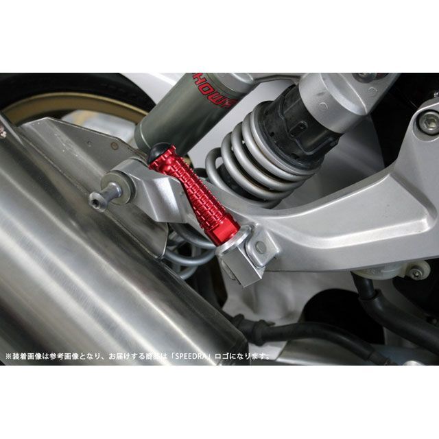 SPEEDRA CB1300空想科学小説/SB CBR250RR 軽銀削り出しタンデムステップ 標準尺度印字機 乗り手用 開びゃく部色合い ブラッ…