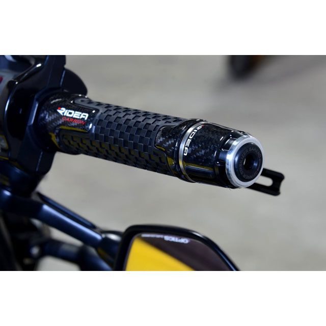 リデア ハンドルバーエンド（カーボン） タイプ ミドル RIDEA バイクの通販は