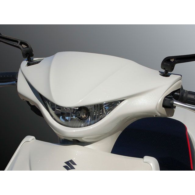 ブレスクリエイション アドレスV125S フロントフェイスマスク カラー YPB：ソニックシルバーメタリックNo.2 BLESS CREATION …の通販は