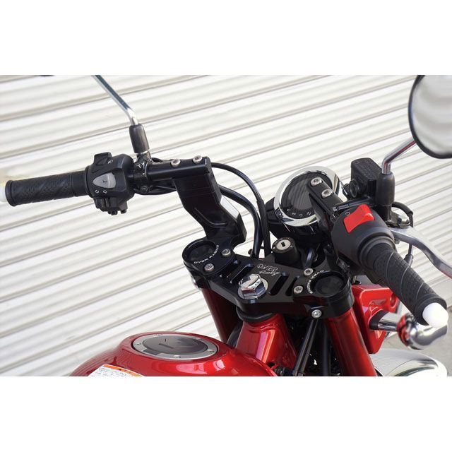 オーバーレーシング MONKEY125 スポーツライディングハンドルキット（ブラック） OVER RACING