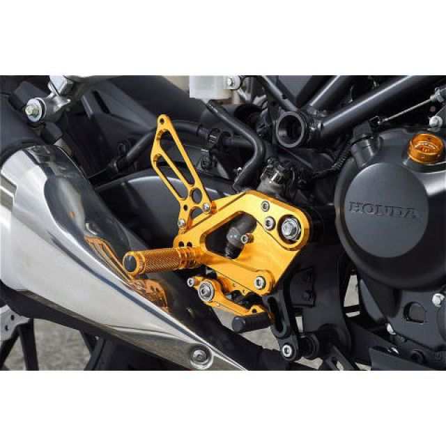 ベビーフェイス CB250R バックステップキット カラー ブラック BABYFACE バイク