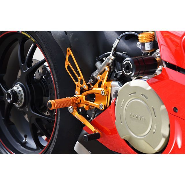 ベビーフェイス PANIGALE V4 バックステップキット カラー ブラック BABYFACE バイクの通販は