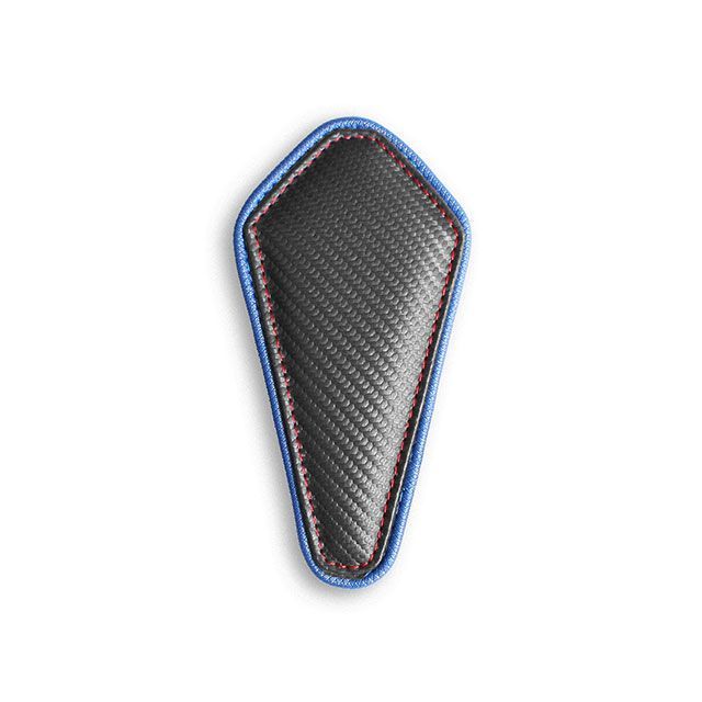 ルイモト CBR600RR タンクリーフ/Sport タンクプロテクター カラー CFブラック/ブルー/レッドステッチ LUI MOTO