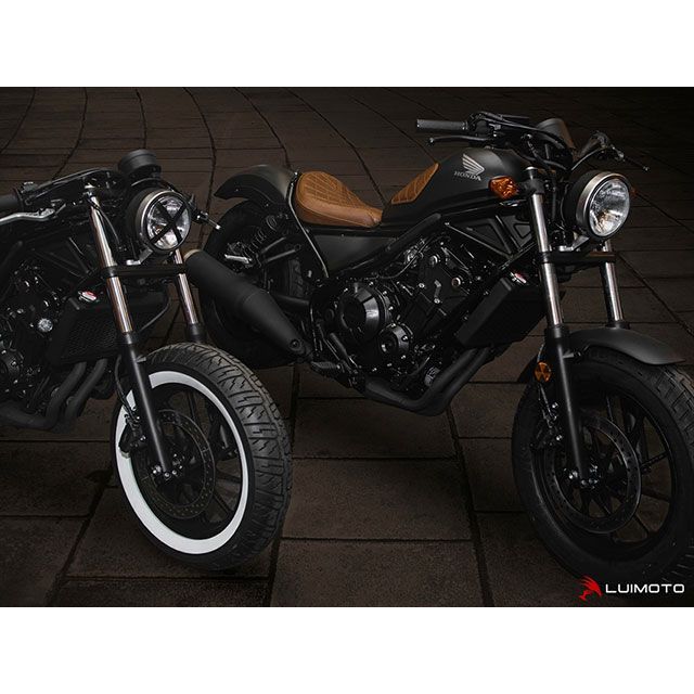 ルイモト REBEL250 REBEL500 タンクリーフ/Diamond ニーグリップパッド カラー TEC-GRIP/ビンテージブラック LUI…_3