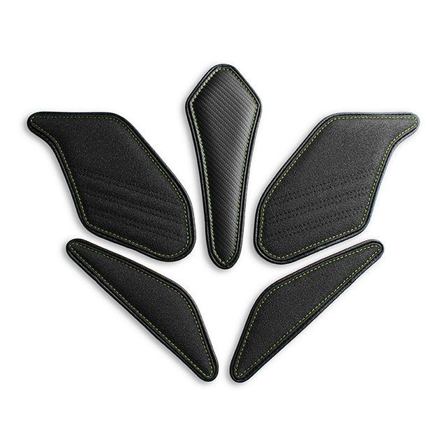 ルイモト Ninja250 タンクリーフ/Sport フルキット カラー TEC-GRIP/CFブラック/ライムグリーンステッチ LUI MOTO …の通販は 23,615円