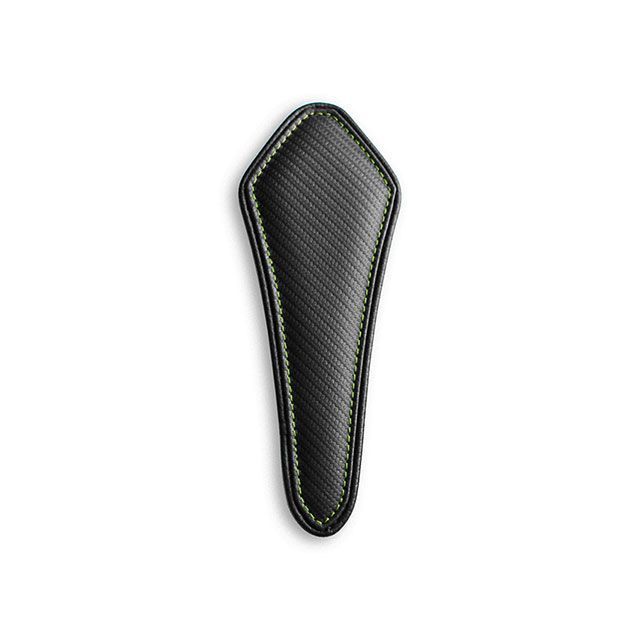 ルイモト Ninja250 タンクリーフ/Sport タンクプロテクター カラー CFブラック/ライムグリーンステッチ LUI MOTO