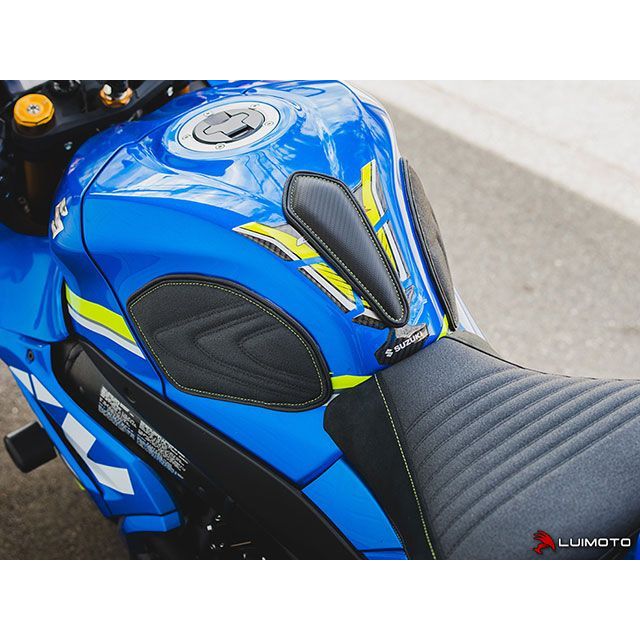 ルイモト GSX-R 1000 タンクリーフ/Sport フルキット カラー TEC-GRIP/CFブラック/ブラックステッチ LUI MOTO_5
