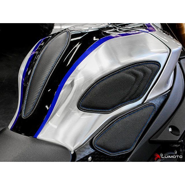 ルイモト YZF-R1 タンクリーフ/Sport フルキット カラー TEC-GRIP/CFブラック/レッドステッチ LUI MOTO_3