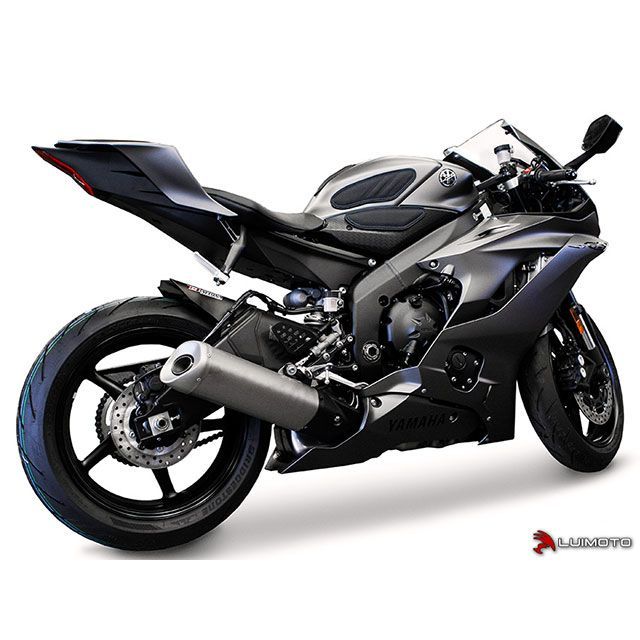 ルイモト YZF-R6 タンクリーフ/Sport フルキット カラー TEC-GRIP/CFブラック/ゴールドステッチ LUI MOTO_1