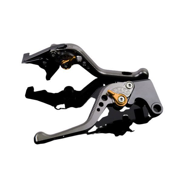 SPEEDRA RSV4ファクトリー RSV4 R アルミビレットアジャストレバーセット 3Dショート（レバー本体：チタン） アジャスター：ゴールド…の通販は