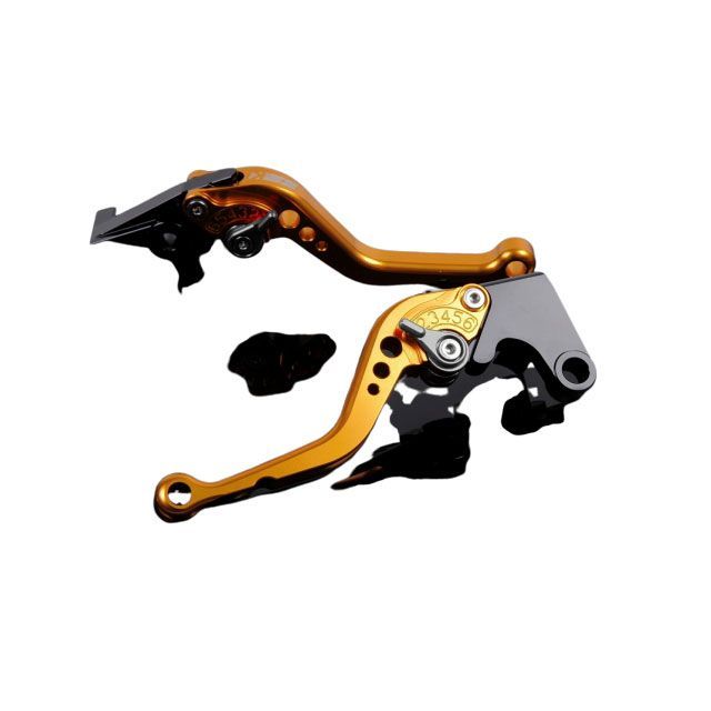 SPEEDRA アルミビレットアジャストレバーセット スタンダードショート（レバー本体：ゴールド） アジャスター チタン SPEEDRA バイクの通販は 8,923円