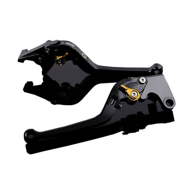 SPEEDRA アルミビレットアジャストレバーセット スタンダード可倒式（レバー本体：グリーン） アジャスター ゴールド SPEEDRA バイクの通販は