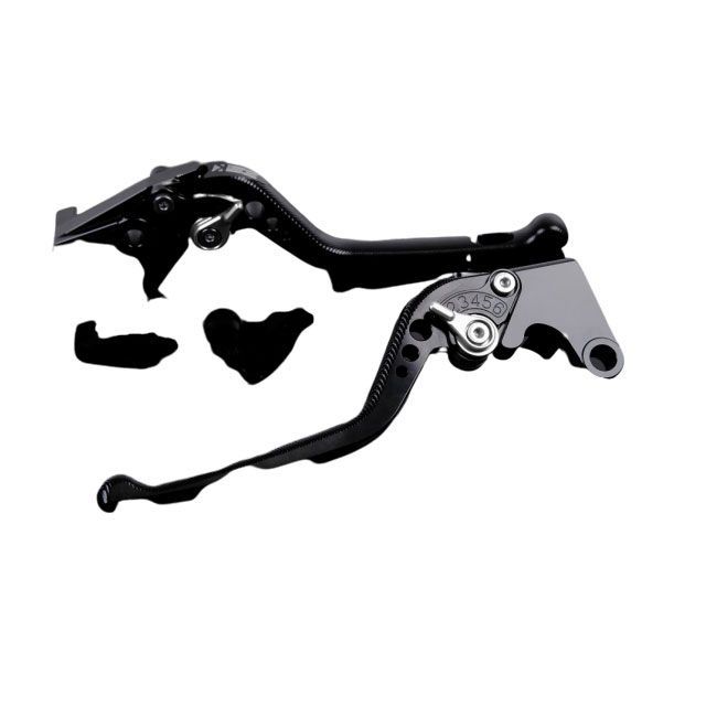 SPEEDRA アルミビレットアジャストレバーセット 3Dロング（レバー本体：グリーン） アジャスター シルバー SPEEDRA