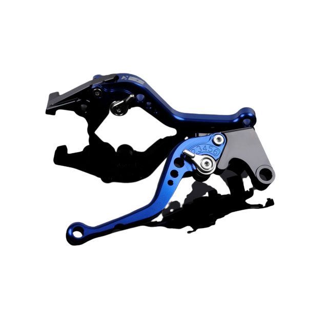 SPEEDRA アルミビレットアジャストレバーセット スタンダードショート（レバー本体：ブルー） アジャスター シルバー SPEEDRA バイクの通販は 12,223円