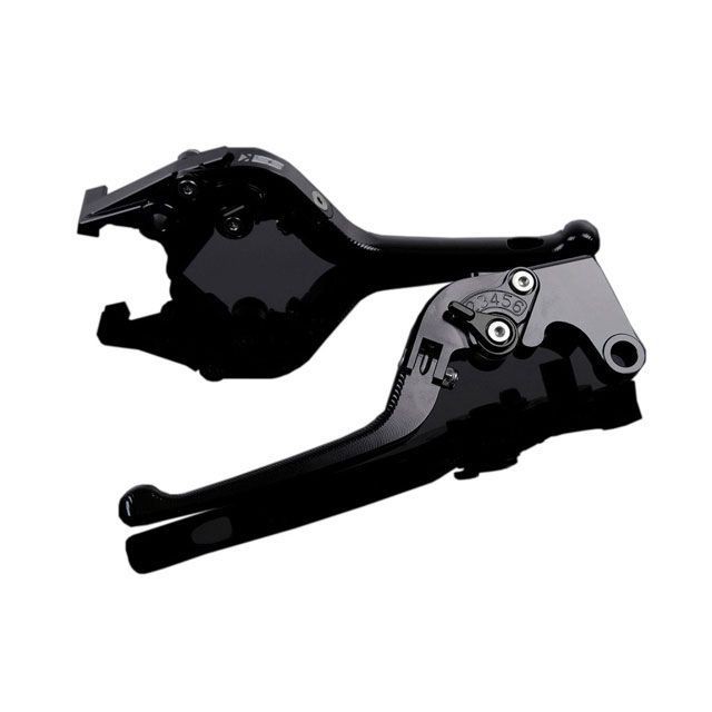 SPEEDRA アルミビレットアジャストレバーセット 3D可倒式（レバー本体：グリーン） アジャスター：ブラック SPEEDRA バイクの通販は