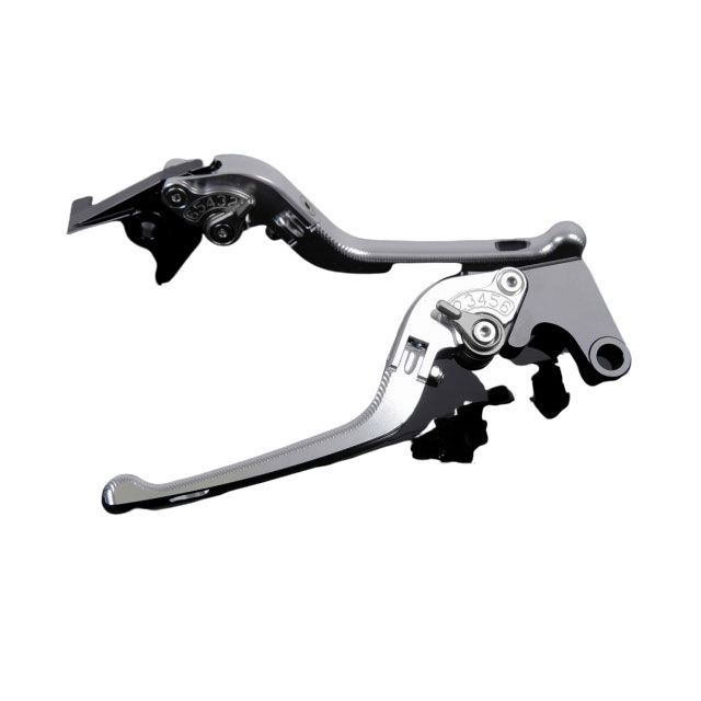 SPEEDRA CBR600F CB600F アルミビレットアジャストレバーセット 3D可倒式（レバー本体：シルバー） アジャスター チタン SPE…
