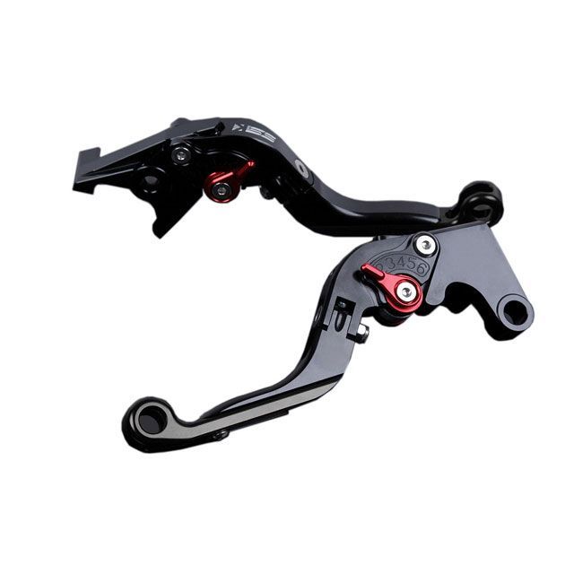 SPEEDRA アルミビレットアジャストレバーセット 可倒延長式（レバー本体：ブラック） アジャスター レッド エクステンション ブラック SPEE…の通販は