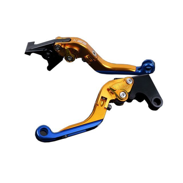 SPEEDRA CBR1000RR CBR600RR アルミビレットアジャストレバーセット 可倒延長式（レバー本体：ゴールド） アジャスター ゴール…