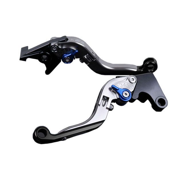 SPEEDRA アルミビレットアジャストレバーセット 可倒延長式（レバー本体：チタン） アジャスター ブルー エクステンション ブラック SPEED…