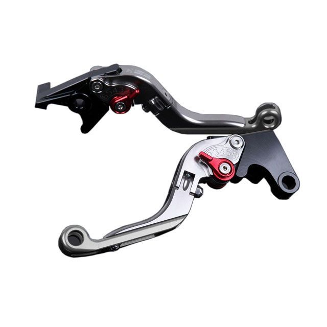 SPEEDRA アルミビレットアジャストレバーセット 可倒延長式（レバー本体：チタン） アジャスター レッド エクステンション チタン SPEEDR…の通販は 11,866円