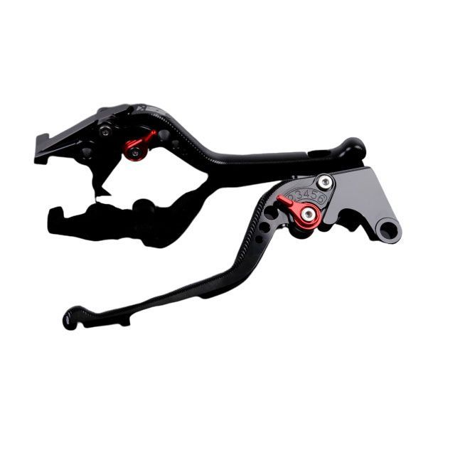 SPEEDRA アルミビレットアジャストレバーセット 3Dロング（レバー本体：グリーン） アジャスター レッド SPEEDRA バイクの通販は