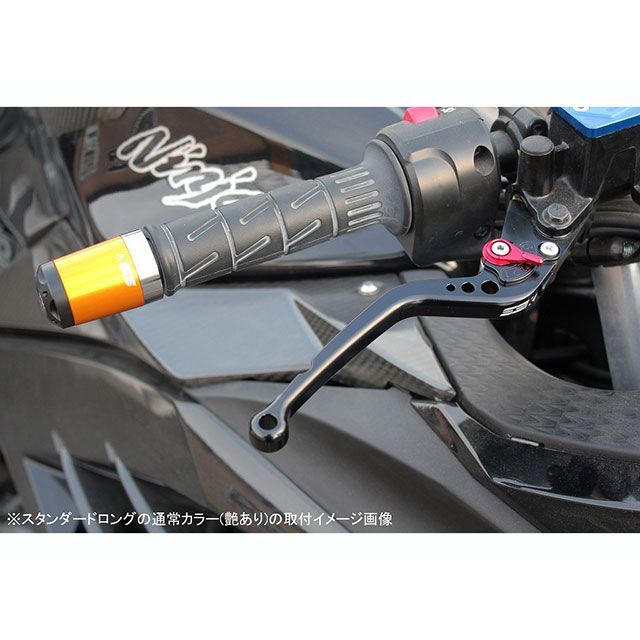 SPEEDRA アルミビレットアジャストレバーセット スタンダードロング（レバー本体：チタン） アジャスター シルバー SPEEDRA_2