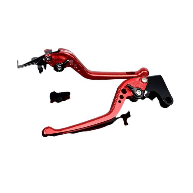SPEEDRA アルミビレットアジャストレバーセット 3Dロング（レバー本体：レッド） アジャスター ブラック SPEEDRA 10,738円