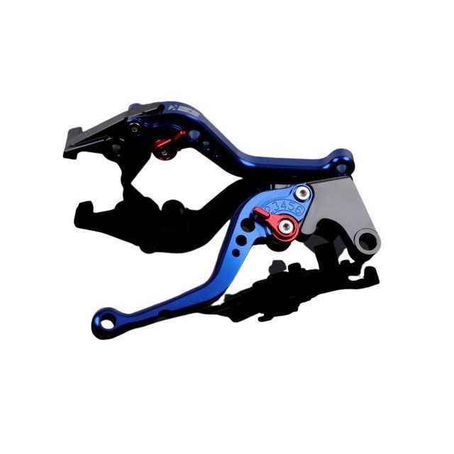 SPEEDRA アルミビレットアジャストレバーセット スタンダードショート（レバー本体：ブルー） アジャスター レッド SPEEDRA バイクの通販は 8,923円