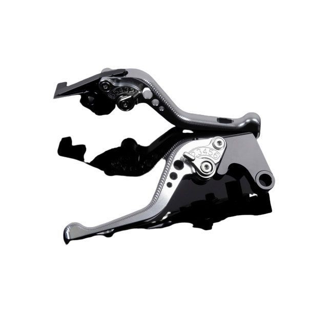 SPEEDRA デイトナ675 スピードトリプル ストリートトリプルR アルミビレットアジャストレバーセット 3Dショート（レバー本体：シルバー）の通販は