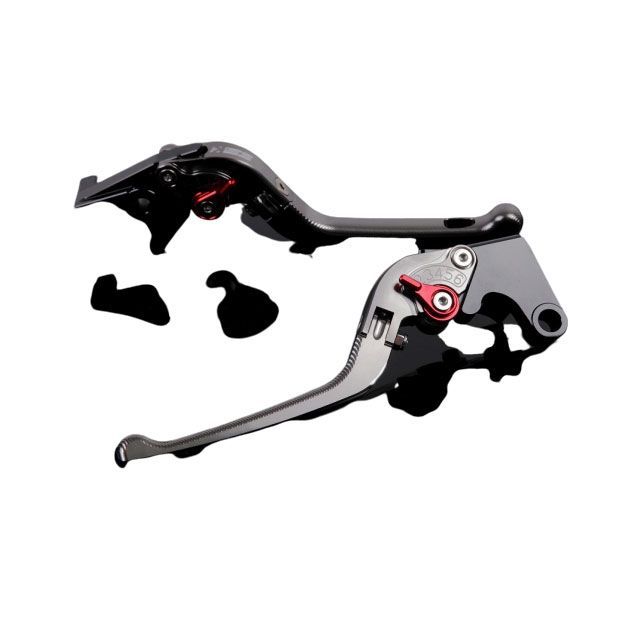 SPEEDRA デイトナ675R スピードトリプル スピードトリプルR アルミビレットアジャストレバーセット 3D可倒式(レバー本体:チタン) アジの通販は