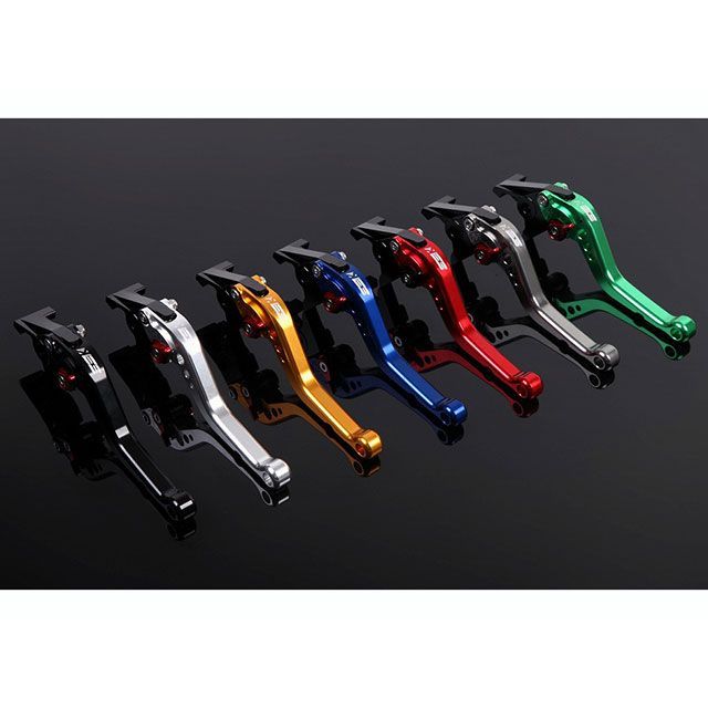 SPEEDRA MT-01 VMAX1700 アルミビレットアジャストレバーセット スタンダードショート（レバー本体：ブラック） アジャスター グリ…_4
