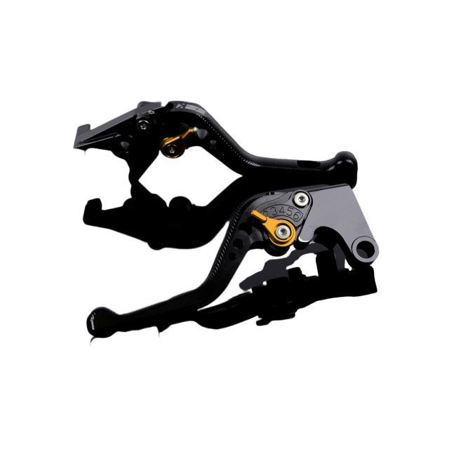 SPEEDRA アルミビレットアジャストレバーセット 3Dショート（レバー本体：ブラック） アジャスター ゴールド SPEEDRA バイクの通販は 13,185円