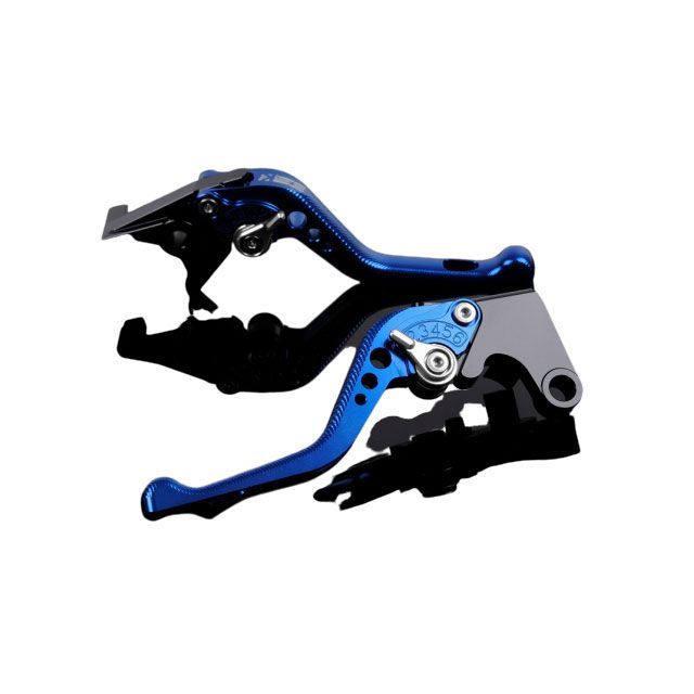 SPEEDRA アルミビレットアジャストレバーセット 3Dショート（レバー本体：ブルー） アジャスター シルバー SPEEDRA バイクの通販は 13,185円