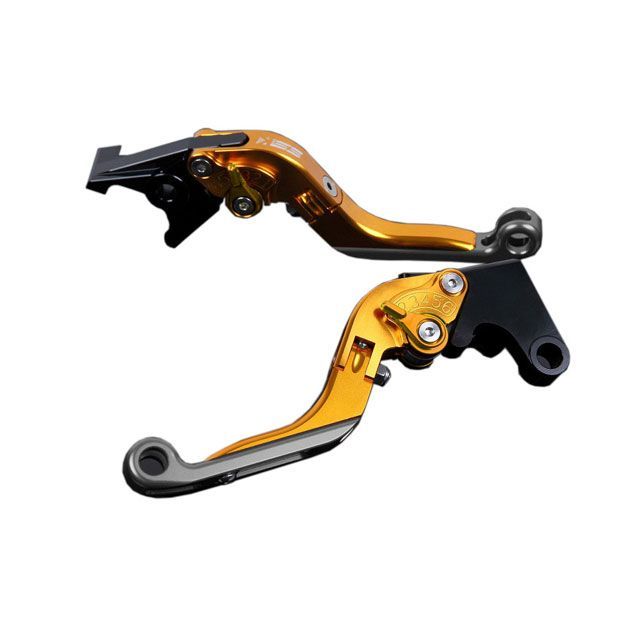 SPEEDRA FJR1300 XT1200Z アルミビレットアジャストレバーセット 可倒延長式（レバー本体：ゴールド） アジャスター ゴールド エ…の通販は 12,021円