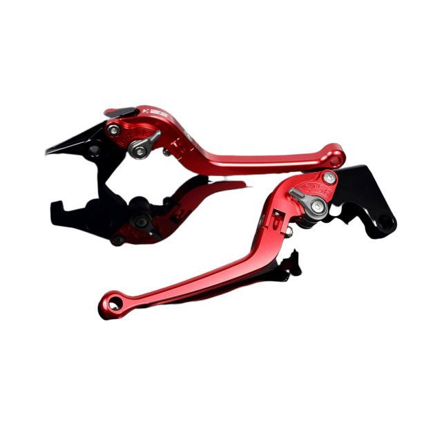 SPEEDRA アルミビレットアジャストレバーセット スタンダード可倒式(レバー本体:レッド) アジャスター チタン SPEEDRA