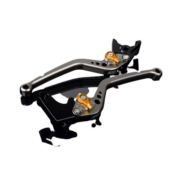 SPEEDRA VFR1200F アルミビレットアジャストレバーセット スタンダードロング（レバー本体：マットチタン） アジャスター マットゴールド…の通販は 9,289円