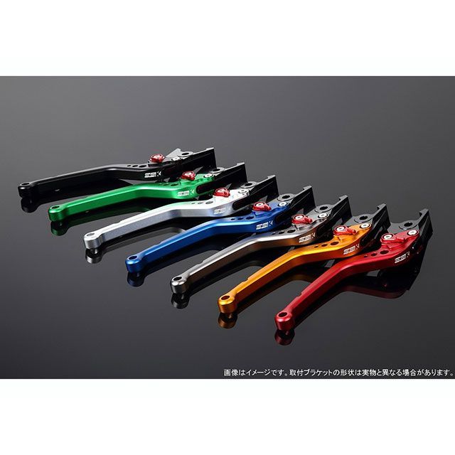 SPEEDRA アルミビレットアジャストレバーセット スタンダードロング（レバー本体：マットシルバー） アジャスター マットゴールド SPEEDRA_7