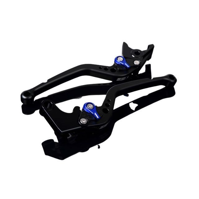 SPEEDRA アルミビレットアジャストレバーセット スタンダードロング（レバー本体：マットブラック） アジャスター マットブルー SPEEDRA …の通販は