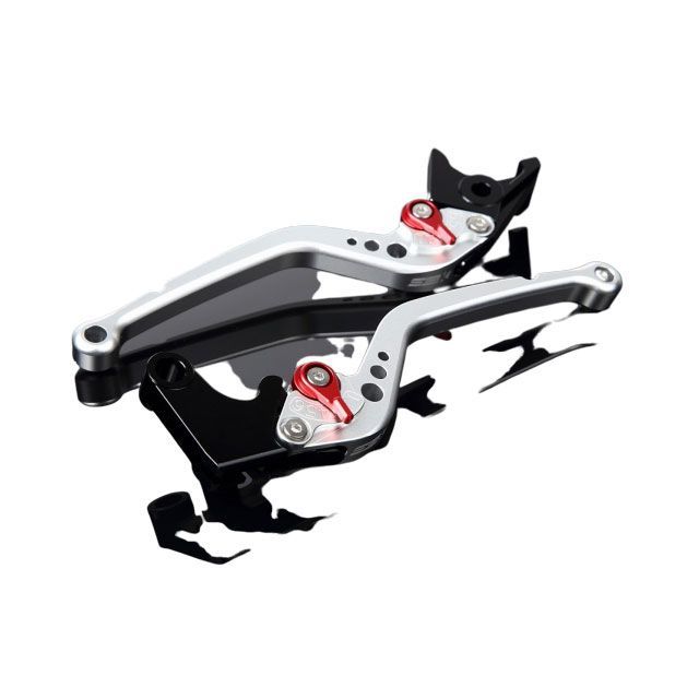 SPEEDRA TUONO V4R/Factory アルミビレットアジャストレバーセット スタンダードロング（レバー本体：マットシルバー） アジャス…