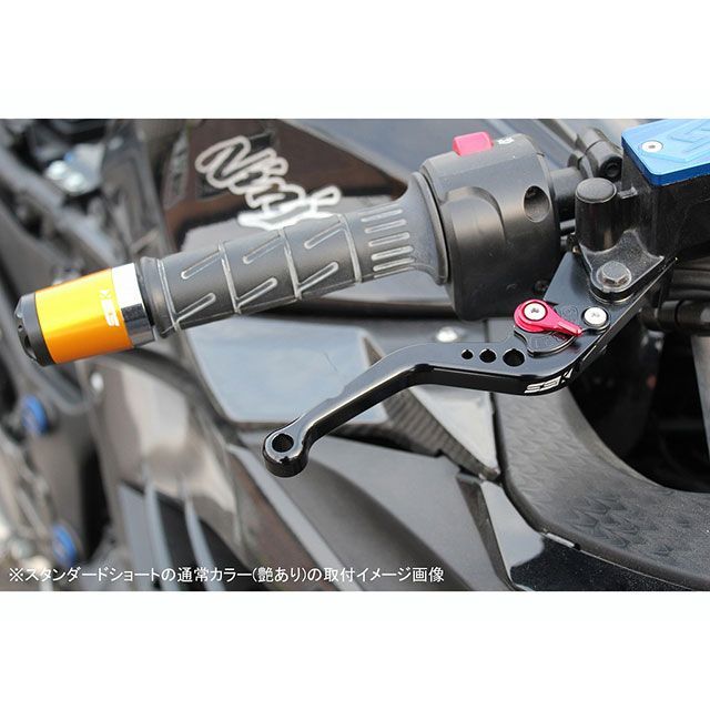 SPEEDRA アルミビレットアジャストレバーセット スタンダードショート（レバー本体：マットブルー） アジャスター マットシルバー SPEEDRA_2