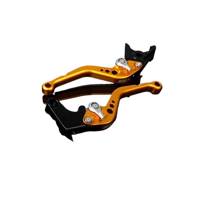 SPEEDRA アルミビレットアジャストレバーセット スタンダードショート（レバー本体：マットゴールド） アジャスター マットシルバー SPEEDRA