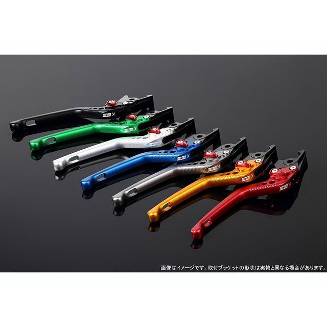 SPEEDRA ZX-6R アルミビレットアジャストレバーセット 3Dロング