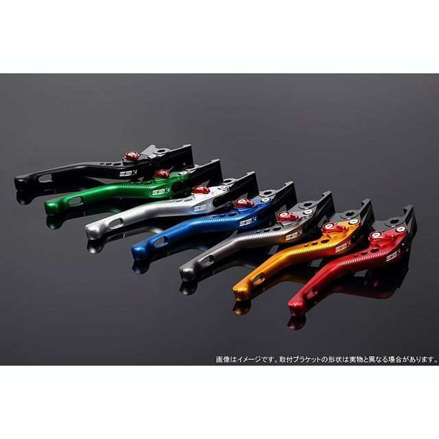 SPEEDRA CBR250RR アルミビレットアジャストレバーセット 3Dショート（レバー本体：マットグリーン） アジャスター マットシルバー S…