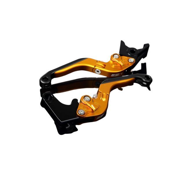 SPEEDRA CBR250RR アルミビレットアジャストレバーセット 可倒延長式（レバー本体：マットゴールド） アジャスター マットゴールド エク…