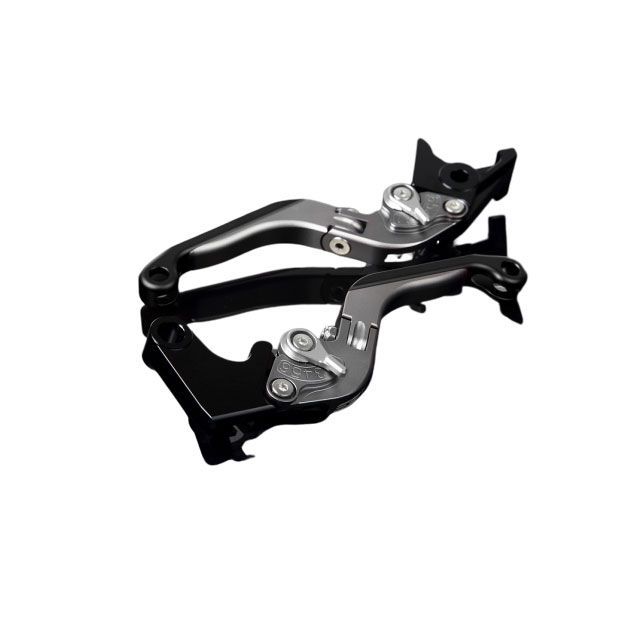 SPEEDRA アルミビレットアジャストレバーセット 可倒延長式（レバー本体：マットチタン） アジャスター マットシルバー エクステンション マット…