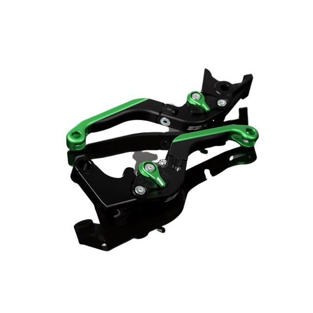 SPEEDRA アルミビレットアジャストレバーセット 可倒延長式(レバー本体:マットブラック) アジャスター マットグリーン エクステンション マッ…