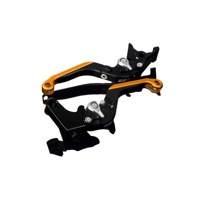 SPEEDRA アルミビレットアジャストレバーセット 可倒延長式（レバー本体：マットブラック） アジャスター マットシルバー エクステンション マッ…