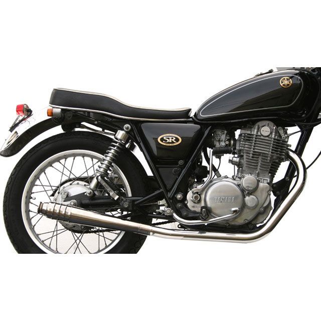 sr400 sr500 フルエキ マフラー モーターロック ツーパーセンター